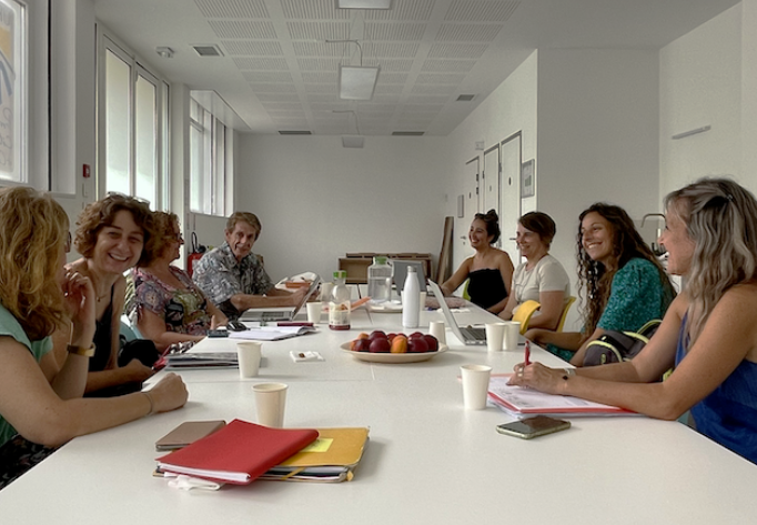 Photo de réunion du Comité local du travail social et du développement social d'Aix-Marseille